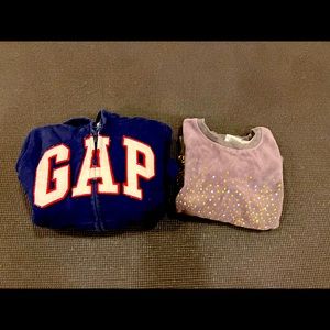 Girls sweater and hoodie sz 5-6